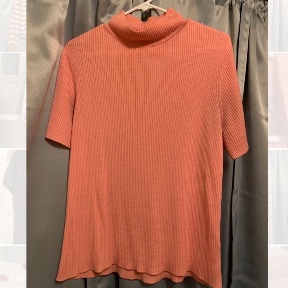 Croft and Barrow Short Sleeve Turtleneck